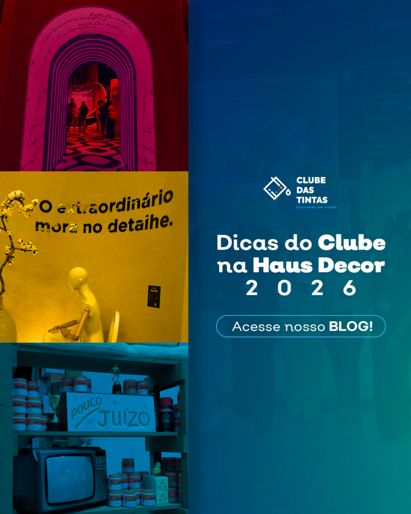 Tendências de pintura e decoração 2026:o que vimos na Haus Decor Show
